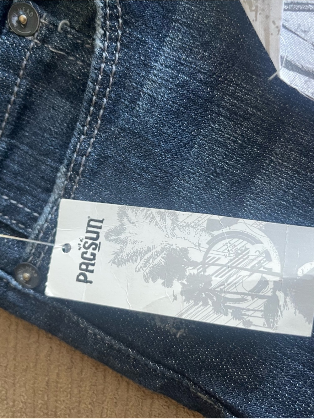 Bullhead Laguna Bootcut Women’s Jeans - Dark Blue - Picture 8 of 12
